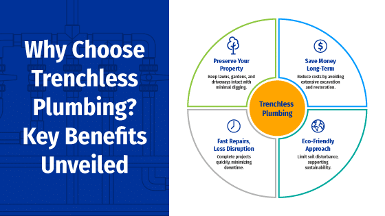 Discover the key benefits of trenchless plumbing for efficient and eco-friendly solutions.