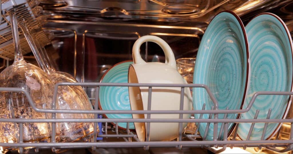 Clean Dishes In Dishwasher